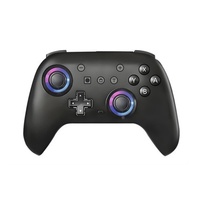 Gamepad Nirkabel Pro dengan Pencahayaan RGB Kompatibel untuk Steam ISO & Android