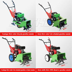 <span class=keywords><strong>Motoculteur</strong></span> Essence ou Diesel KATHER à Poussée Manuelle, Sarcleuse Rotative Agricole, Bêcheuse, Butteur et Cultivateur de Racines - Product Image 6