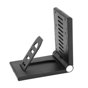 Cargador inalámbrico de carga rápida ajustable de 10W, soporte plegable de ABS portátil creativo, resistente al agua, logotipo personalizado, regalo de escritorio impreso - Product Image 4