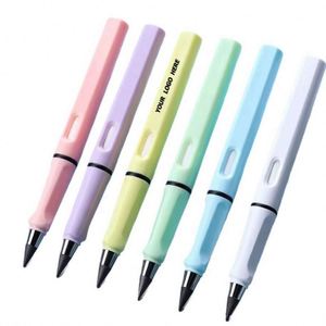 Crayon en plastique éco-responsable Forever, sans taille-crayon, pointe durable, pour le dessin et l'écriture, remplaçable et ergonomique - Cadeau promotionnel idéal - Product Image 1