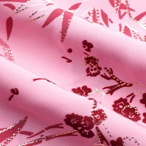 Venta al por mayor de telas de lámina 100% poliéster impresión Koshibo crepé Impresión digital tela con lámina para vestidos de dama de honor - Product Image 4
