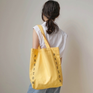 Sacs en toile de coton fourre-tout écologique de haute qualité de 12oz Logo imprimé personnalisé teint pour une utilisation de style de vie-pour cadeaux et promotions - Product Image 6