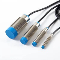 HEINXS Capteur de proximité capacitif non blindé Série KT12 NPN NO ou NPN NC Distance de détection 6 mm 12-24 VDC 100 Hz Plaqué cuivre