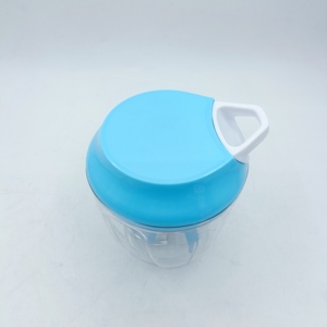 Hacheur d'ail Robot culinaire manuel Hachoir à légumes, Portable Hachoir à ail coupe-oignons pour légumes 900ml - Product Image 3
