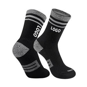 High Quality Custom Logo Custom Design Your Own Pattern Unisex Athletic Gym Crew <b>Sock</b> Sport <b>Sock</b> Wholesale - Product Image 5