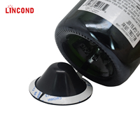 Étiquette de bouteille lumineuse LED EL personnalisée pour vin, en matériaux PET + ABS + LED, pour maison, restaurant, bar, hôtel, mariage