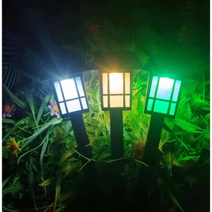 Lampe solaire Hejia pour extérieur, étanche, pour jardin, villa, aménagement paysager, en stock - Product Image 4