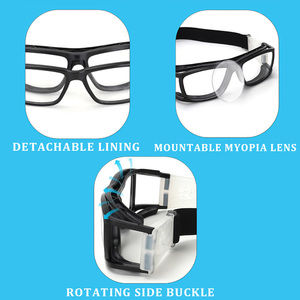 Lunettes de sécurité anti-buée à lumière bleue pour laboratoire dentaire, 100 % anti-UV400, avec sangle réglable et enveloppante - Product Image 5