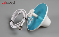 Antenne intérieure omnidirectionnelle 700-2700MHz, 5dbi dôme N, pour répéteur de signal, avec câble de 2m