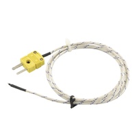 Sensor RTD de 6 Hilos con Cubierta de Cerámica, Doble PT100 PT1000, Resistencia de Temperatura para Medición Industrial