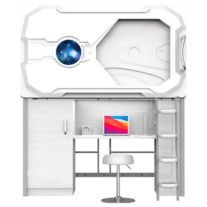 <span class=keywords><strong>Lit</strong></span> <span class=keywords><strong>combiné</strong></span> de style chinois et <span class=keywords><strong>bureau</strong></span> inférieur supérieur pour dortoir collège étudiant employé école pour appartement ou école - Product Image 1