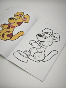 หนังสือเรียนแบบพิมพ์สีสันสดใสสำหรับระบายสี - Product Image 4