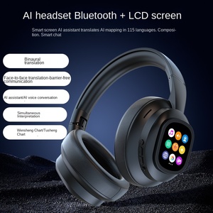 Hiện Đại X1 Pro Ai Thông Minh Thể Thao Tai Nghe Với Màn Hình Cảm Ứng Cho <span class=keywords><strong>Bluetooth</strong></span> Neck-Treo Giảm Tiếng Ồn LED Chỉ Số Pin - Product Image 5