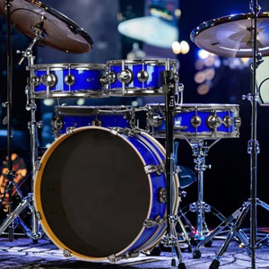 Batería <span class=keywords><strong>Profesional</strong></span> de Alta Calidad para Adultos con Construcción de Acero Inoxidable, Parches de Cuero Vacuno, Diseño Ajustable y Plegable - Product Image 6