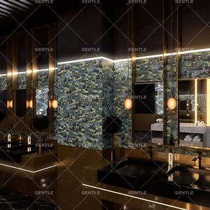 Nhà bếp phòng tắm tàu điện ngầm thủy tinh Gạch <span class=keywords><strong>Mosaic</strong></span> tường trang trí Gạch <span class=keywords><strong>Mosaic</strong></span> - Product Image 3