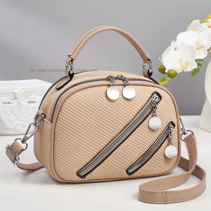New Fashion Women's Crossbody Small <b>Square</b> Bag High-End Handheld Leather Shoulder Bags Luxury Handbags for Women - Product Image 1
