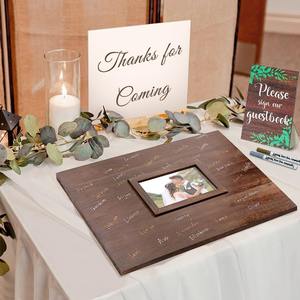 <span class=keywords><strong>Livre</strong></span> <span class=keywords><strong>d</strong></span>'<span class=keywords><strong>or</strong></span> souvenir mariés, cadre <span class=keywords><strong>en</strong></span> <span class=keywords><strong>bois</strong></span> à suspendre pour signatures, idée cadeau de <span class=keywords><strong>mariage</strong></span> - Product Image 6