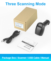 Lecteur de codes-barres et QR codes filaire USB, appareil portable pour supermarchés et systèmes de point de vente (PDV) – Vente en gros directe usine Chine