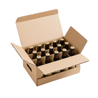 Cajas de Cartón Corrugado Plegables, Ecológicas, de Alta Gama, Hechas con Materiales Reciclados, con Laminado Mate y Grabado en Relieve, para Bebidas Energéticas