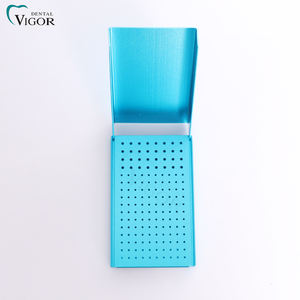 Bur pemegang gigi disinfeksi Endo, kotak pemegang file sterilisasi autoklaf 152 lubang - Product Image 5