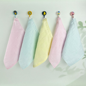 Toallas cuadradas de gasa de algodón puro, 25x25 cm, toallas de baño suaves y absorbentes para niños, respetuosas con la piel, para niños y guarderías - Product Image 3