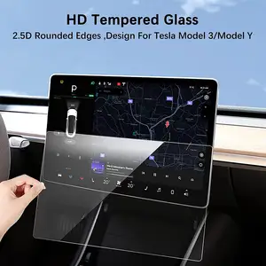 LFD06 2022 Car Parts Accessories Interior Anti Reflection Protection Screen Navigation Display For Tesla Model 3 Car Film