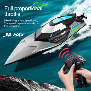 Barco RC Profesional 88RC S2 sin Escobillas, 90KM/H de Alta Velocidad, 4 Canales, Listo para Usar, <span class=keywords><strong>Lancha</strong></span> de Carreras a Control Remoto - Product Image 5
