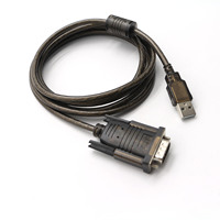 Cable Serial USB a RS232/RS422/485 con Chip FTDI FT232RL, Conector DB9 de 9 Pines, Plug and Play, 1.8m, para Windows/Mac