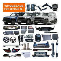 Kit de pièces de carrosserie Jetour T2 – Standard OE : Pare-chocs arrière, Hayon, Cache-roue de secours, Feu arrière, Panneau d'arche de roue pour Jetour T2 2026