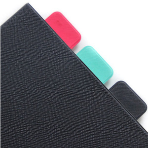 Manufacturer's leather <b>bookmarks</b>, Korean style minimalist student textbook binder, multi-color fresh office binder - Product Image 4