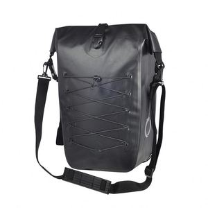 Fahrrad-Gepäckträger-Tasche mit Rollverschluss Wasserdichte Fahrradtasche für Bike Packing & Übernachtungsreisen - Product Image 2