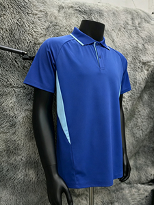 Chemises polo de sport personnalisées pour hommes, respirantes et anti-transpiration, manches courtes, pour la course à pied et l'entraînement - Product Image 3