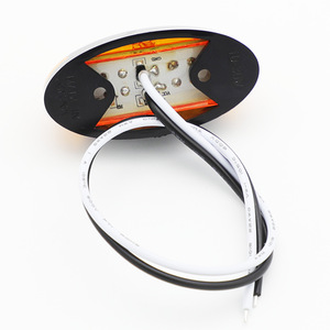 4 Luci Laterali per Camion ad Alta Luminosità, Indicatori di Direzione, Ampio Voltaggio 10-32V, Rosso/Giallo/Bianco/Blu/Verde, Modello LED - Product Image 3