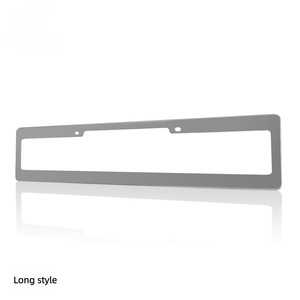 Marco de Matrícula de Aleación de Aluminio para Automóviles de Oriente Medio, Marco Metálico para Matrícula, Venta al Por Mayor - Product Image 5