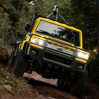 Camión de Rescate RC AJB MN-82T al por Mayor, Grúa Todoterreno 4x4 con Gancho de Remolque de un Toque, Escala 1:12, Coche de Juguete RC Sígueme