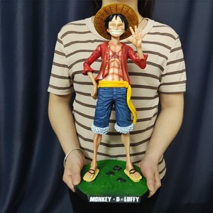 Figurine <span class=keywords><strong>Luffy</strong></span> One Piece surdimensionnée de 40 cm, qualité supérieure, <span class=keywords><strong>Luffy</strong></span> <span class=keywords><strong>souriant</strong></span>, objet de collection d'anime - Product Image 6