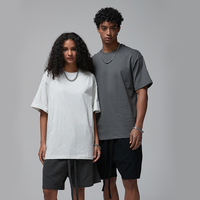 T-shirts oversize 280 GSM à épaules tombantes 100 % coton, t-shirts vierges oversize, streetwear, logo personnalisé, t-shirt homme