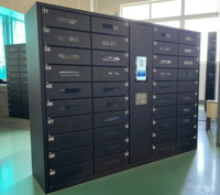Bornes de recharge intelligentes personnalisées pour tablettes et ordinateurs portables, avec reconnaissance faciale, pour espaces publics scolaires, assemblées et résistantes aux intempéries
