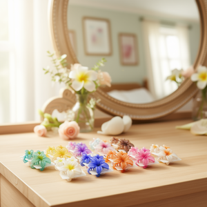 Set di fermagli per capelli Frangipani, 1 paio per colore, 600 pezzi in scatola, colori assortiti - Product Image 3