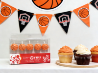 Mini bougies d'anniversaire en forme de ballon de basket pour les amateurs de sport, décoration de gâteau pour fête d'anniversaire, baby shower