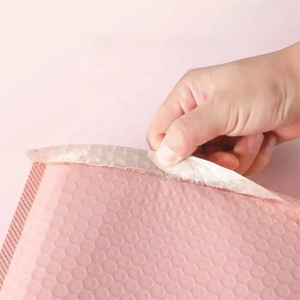 13x15 + 4cm Poly Nude hồng bọc độn gửi thư Túi bong bóng phong bì - Product Image 5