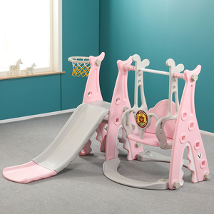Enfants multifonctions jouets bébé <span class=keywords><strong>aire</strong></span> <span class=keywords><strong>de</strong></span> <span class=keywords><strong>jeux</strong></span> ensemble intérieur en plastique <span class=keywords><strong>toboggan</strong></span> balançoire - Product Image 5
