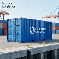 Conteneur maritime sec standard de 20 pieds, unité en acier durable ISO pour la livraison transocéanique et le stockage industriel.
