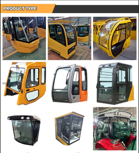 Novo Vidro Laminado/Temperado MingXin para Porta Deslizante Dianteira de Escavadeiras CAT Modelos 320C 320D 323D 315D 330D Peça de Reposição para Cabine - Product Image 6