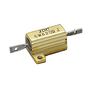 Resistore a scarica capacitiva ad alta tensione con guscio in alluminio dorato di qualità stabile 5W/<span class=keywords><strong>10W</strong></span>/25W/50W - Product Image 3