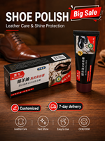 Betún para Zapatos de Cuero Hei Niu Black Bull Sheep Oil, Fórmula Original Pura 70g, Fácil de Limpiar, Mantenimiento Seguro y Suave para Hombres/Mujeres
