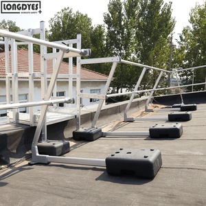 EN 13374 Barandilla independiente de aluminio con balas - Product Image 4