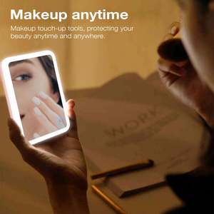 พาวเวอร์<span class=keywords><strong>แบงค์</strong></span> 3 in <span class=keywords><strong>1</strong></span> <span class=keywords><strong>รุ่น</strong></span>ใหม่ ปี 2026 พร้อมกระจกแต่งหน้า LED สีรุ้ง ความจุ 5000mAh - Product Image 6