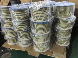 Đen PTFE Aramid sợi tuyến đóng gói Graphite PTFE bôi trơn phụ hiệu suất cao niêm phong vật liệu - Product Image 6