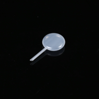 Pipette compte-gouttes ronde transparente jetable en PE de 4 ml avec paille pour confiture, pâtisserie et usage en laboratoire